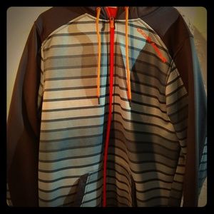 Under Armour XXL Zip Down Sweat Shirt